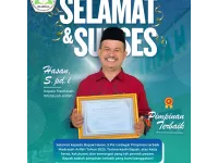 Alhamdulillah selamat kepada Kepala Madrasah MI Arifah bapak Hasan, S.Pd.I